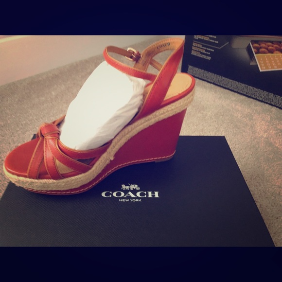 Wedge sandal coach - Picture 1 of 3